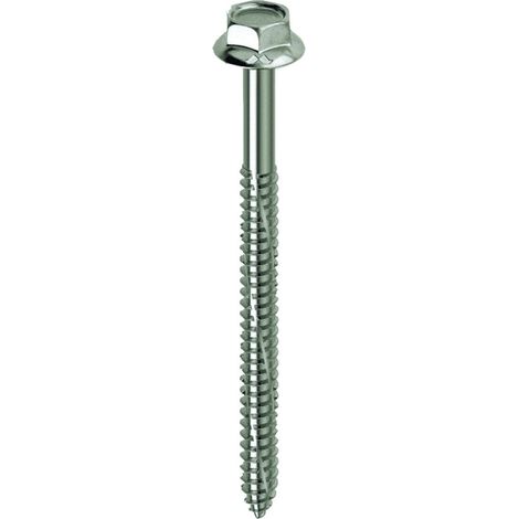Mustad 200 pz Kovervit BS viti autofilettanti testa esagonale   6x20 mm (1/2)