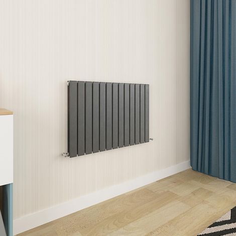 Biubiubath Flat Panel Radiator 600x884mm Double Anthracite