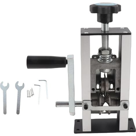 Machine à dénuder les fils électriques, perceuse manuelle, outil de dénudage et de grattage des fils de cuivre pour fils de 0,04 à 1 pouce (1 à 25 mm) (1/5)