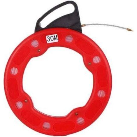 Aiguille d'électricien, tire-câble en fibre de verre, 30 m (1/4)