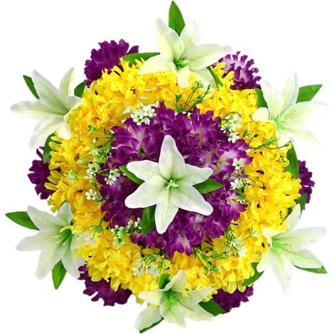 GARRYFIZH Couronne de Fleurs de Cimetière en Plein Air, Porte-Guirlande pour Décorations de Fleurs de Pierre Tombale de Pierre Tombale (V) (1/5)