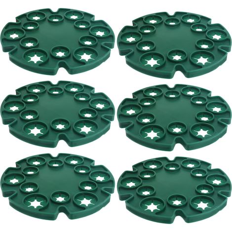 Lot de 6 supports pour tiges de bambou, plantes grimpantes, plants de tomates, concombres, clématites