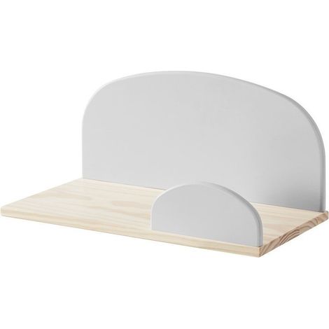Estante de pared Kiddy madera gris frío 45 cm Vipack (1/2)