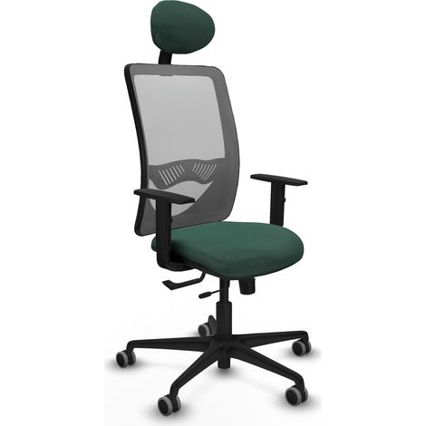 Silla de oficina piqueras y crespo Zulema gris nylon malla (1/2)