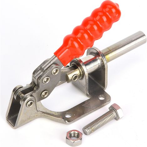 Push Pull Type Quick Release Toggle Clamp SUS304 Welding Fixture Holding Capacity 136KG (1/5)