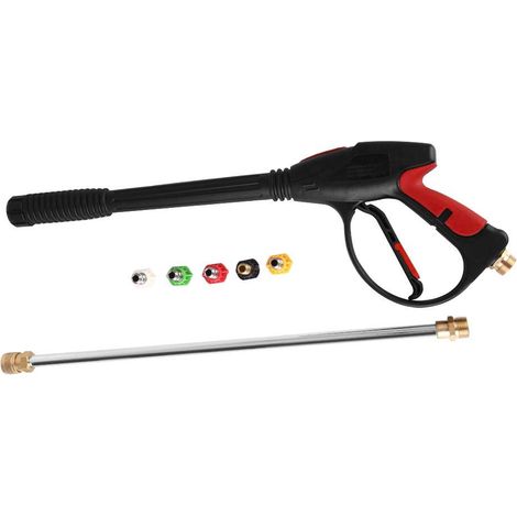 Lance Haute Pression , M22 Jet Nozzle Nettoyeur haute pression pour tuyau d'arrosage voiture jardin maison (1/5)