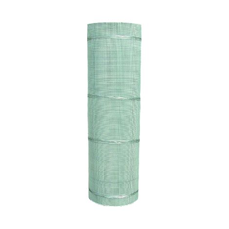 Rouleau de 30 kg de treillis me'tallique carre' en fer galvanise' 6 x 6 cm 100 - f.1,1 / mt.13,70 environ. type lourd