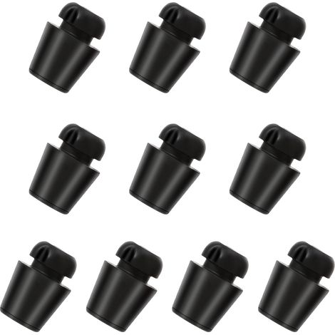 Amortisseur Porte Voiture, 10Pcs Protections pour Portières Auto Autocollants Insonorisés Universel Anti-Collision Pare-Chocs pour Absorption des Chocs de Voiture (1/5)