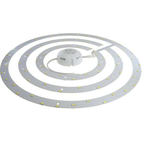 Cercle Led Smd 5630 Feu Froide Facile à Installer Avec Aimant Et Pilote 26 Watts