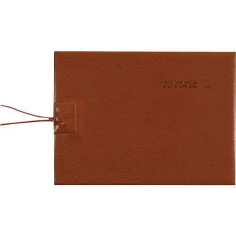 Thermo TECH silicone Feuille chauffante autocollant 230 V/DC, 230 V/AC 500 W Indice de protection IPX7 (L x l) 195 mm x (1/2)