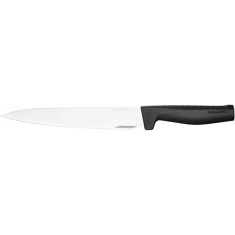 FISKARS HARD EDGE Küchenmesser zum Schneiden von Fleisch, Steaks, Rippchen, scharf, 22 cm (1/3)