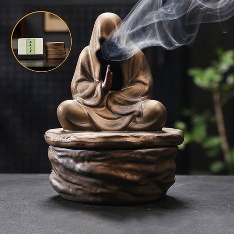 Brûle-Encens - Céramique - Pour Cérémonie Du Thé Et Méditation - 1 Pièce (1/5)
