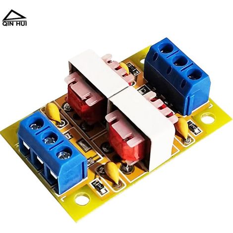 Module d'isolation audio, amplificateur d'ordinateur, suppresseur de bruit audio, filtre anti-parasites à masse commune (1/4)
