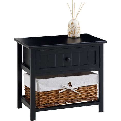 Table de chevet AKURE Noir (1/5)