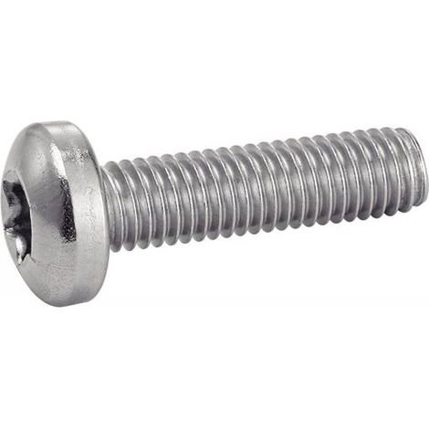 200 Vis à Métaux Tête Cylindrique Six Lobes 5 x 30 mm - ISO 14583 - DIN 7985 - Inox A4 - D-Work