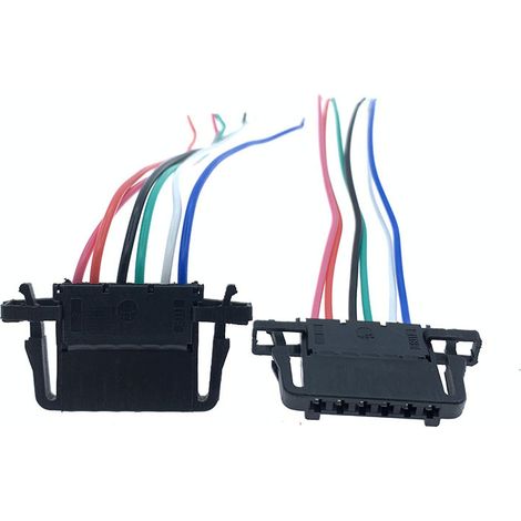 Compatible with Volkswagen Audi A4L 2009-2012 rear light connector (part number 3B0 972 705) Audi rear light connector (part number JB1389-6P).