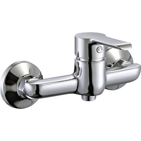 Miscelatore serie ariel monocomando esterno doccia, finitura cromata (1/4)