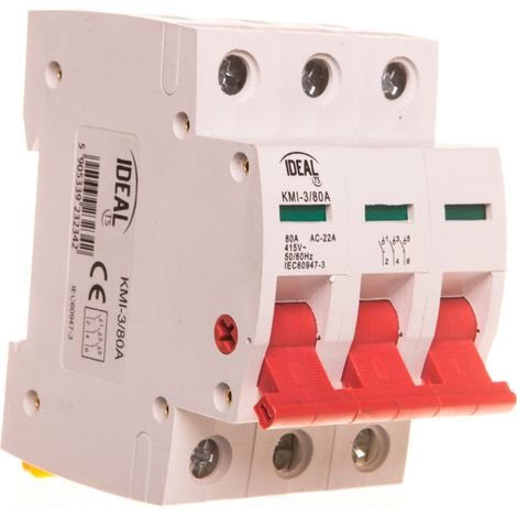 Interrupteur-sectionneur modulaire 80A 3P KMI-3/80A 23234