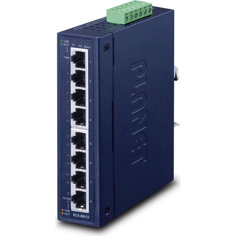 Planet IP30 Slim Typ 8-P Industrie, IGS-801T