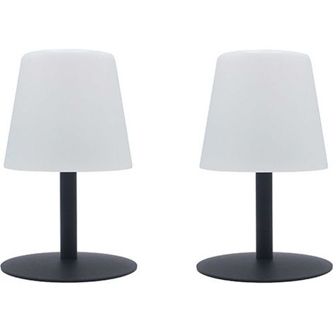 Led Tischlampe 2er Set Kabellose Dimmbare STANDY MINI h25cm (1/3)