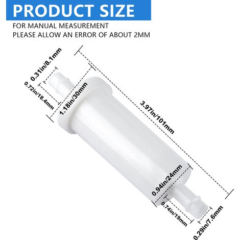 Motorboat accessories, fuel filter element 35-816296Q2, 35-816296K2, 35-16494-1 (1/4)