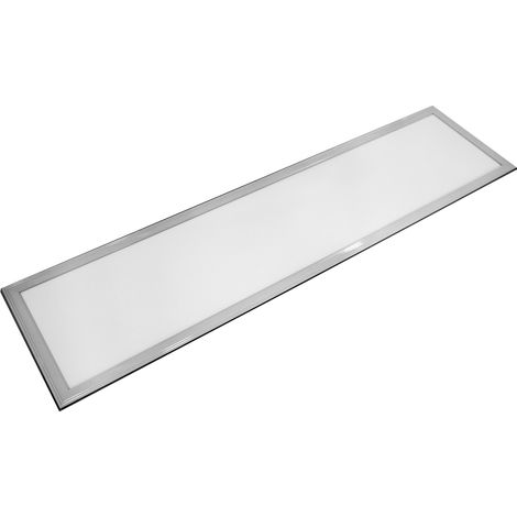 Pannello Led 40W 120x30cm Cornice bianca rettangolare luce regolabile Novaline