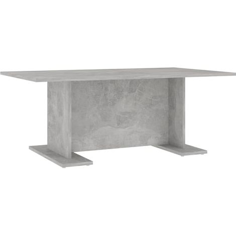 Maison Exclusive - Tavolino Salotto Grigio Cemento 103,5x60x40cm Legno Multistrato