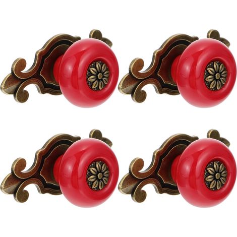 CCYKXA4 Pieces Decorative Furniture Handles in Zinc Alloy with Elegant Finish (1/5)