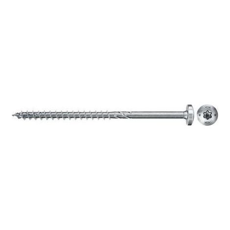 Fischer 50x Power-Fast II FPF II PTP 6 x 80 mm BC an Head con estrella interior TX rosca parcial galvanizado azul pasivado - 670534 (1/2)