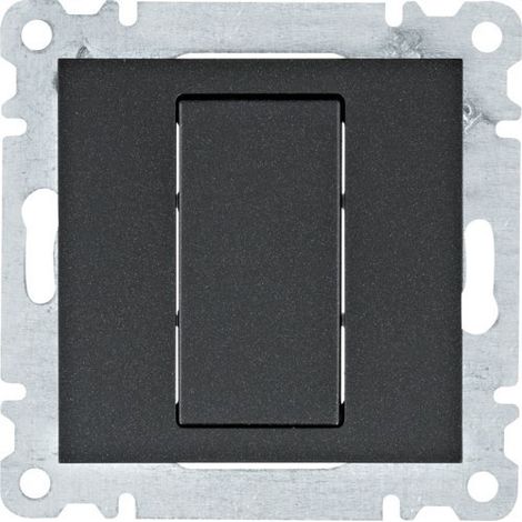 Lumina Couvercle aveugle noir WL7013