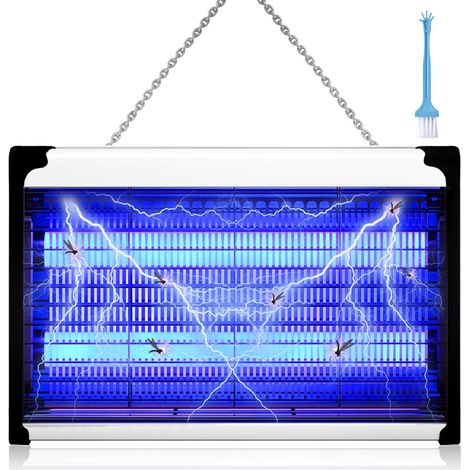 Insetticida elettrico - Lampada antizanzare - Trappola per zanzare da interni - Lampada antizanzare con luce LED - Per cucina, casa, giardino e camera da letto (1/5)