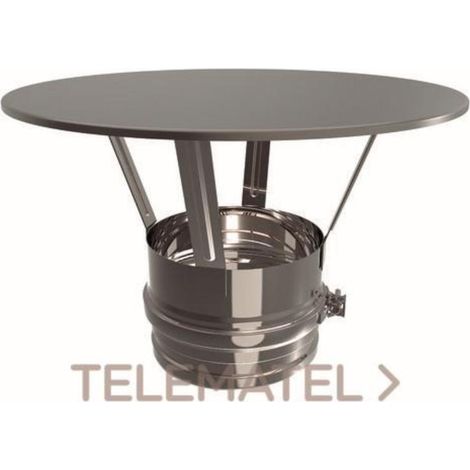 ROS sombrerete antilluvia 130 simple p. 2700132 ros , Sombrerete Antilluvia 130 Simple Pared 2700132 de la marca Ros Chimney.
