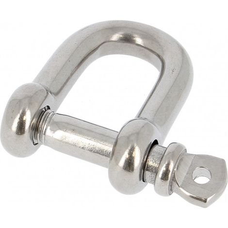 Manille Droite Forgée M16 Inox A4