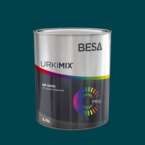 Pot de peinture Polyuréthane / bi composant Bleu Océan RAL 5020  Brillant - 150 gr