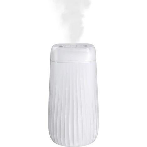 1000 ml Kaltnebel-Diffusor, Doppeldüsen-Diffusor, leiser Luftbefeuchter mit LED-Nachtlicht, automatische Abschaltung, USB-aufladbar für Schlafzimmer, Zuhause, ätherische Öle. (1/5)
