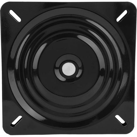 10" Universal 360° Square Swivel Base Plate, Bar Stool Replacement Seat Swivel Base Bar Stool Swivel Plate (1/5)