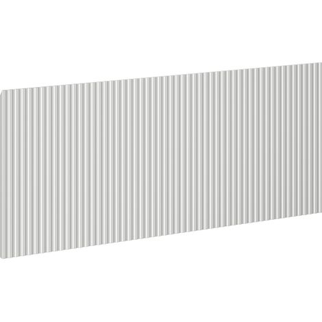 Mexen Rivel façade rainurée pour meuble de salle de bain 100 x 43,5 cm, gris mat - 91A20-1000-470-1-62 (1/2)