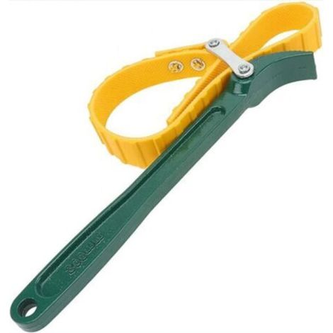 Rubber Strap Wrench, Multi Tool Strap Wrench, Oil Filter Strap Wrench, 12 inch Adjustable Universal Strap Wrench for opening filter, pipe and tin (1/5)