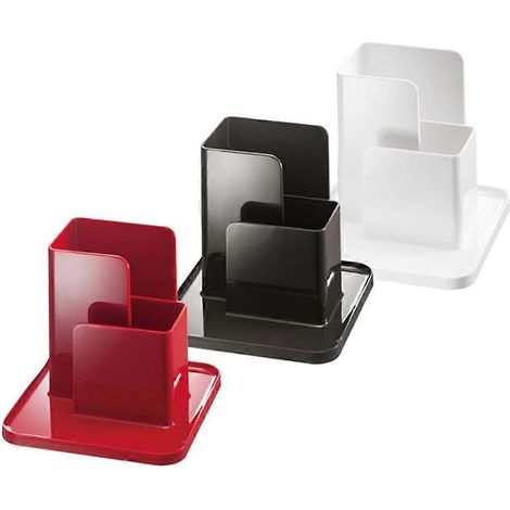 Étui à lunettes, boîte de rangement multifonctionnelle compatible avec 1 organiseur de bureau (1/5)