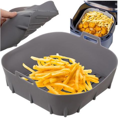 Inserto silicona Ruhhy gris 20x20x6 cm cocina sana