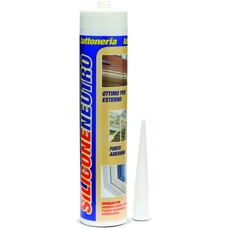 Silicone neutro lattoneria rame ml 280
