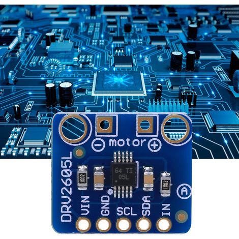 Hochwertiges Motorantriebsmodul mit Haptic-Motorsteuerung und IN General Pin DRV2605L (1/5)