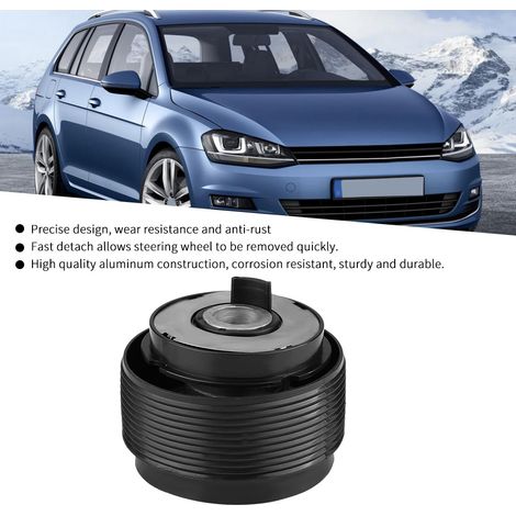 Je vends une paire de couvre-bouchons de réservoir d'essence universels noirs (paire noire de course). (1/5)