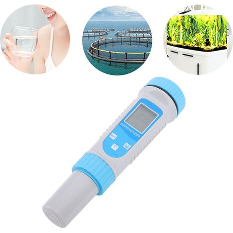 6-in-1 Bluetooth-Wasserqualitätsprüfstift mit Hintergrundbeleuchtung, Überwachungsinstrument für die Hydrokultur im Haushalt (1/5)