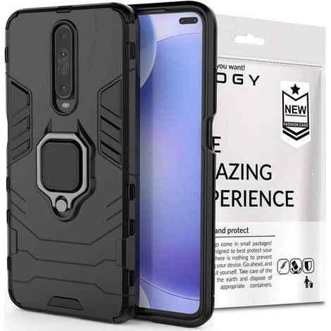 Alogy Stand Ring Armor Case für Xiaomi Poco X2 Schwarz (1/5)