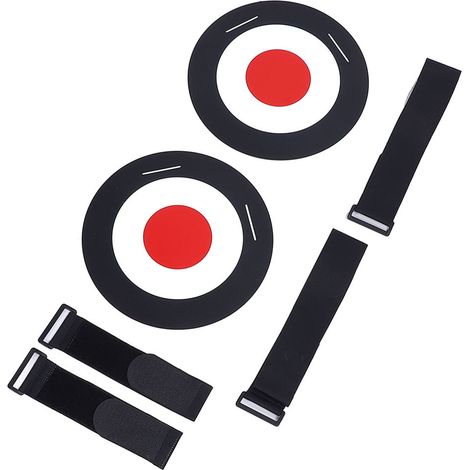 Lot de 2 cibles d'entraînement de football haute résistance aux chocs pour l'entraînement à la précision et à l'agilité. (1/5)