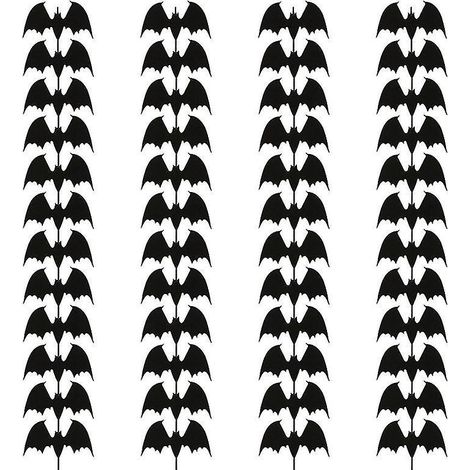 1 Set Fledermaus-Anhänger aus Schnur für Halloween-Dekorationen