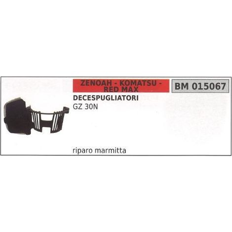 Riparo Marmitta ZENOAH decespugliatore GZ 30N 015067