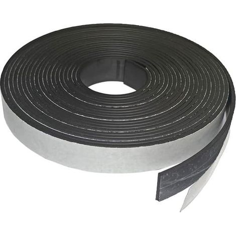 pièces - Ruban adhésif double face avec bande magnétique - Rouleau avec bande magnétique et dos autocollant - Ruban magnétique autocollant - Projets de bricolage faciles