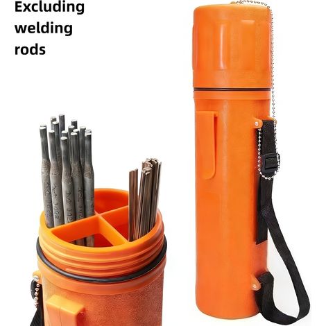 Tube de rangement robuste pour électrodes de soudage (8,9 cm x 36,8 cm) - Boîte à électrodes de soudage étanche à l'humidité (1/5)